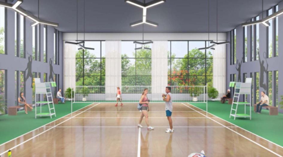 Millennium-Samriddhi-Badminton-Court